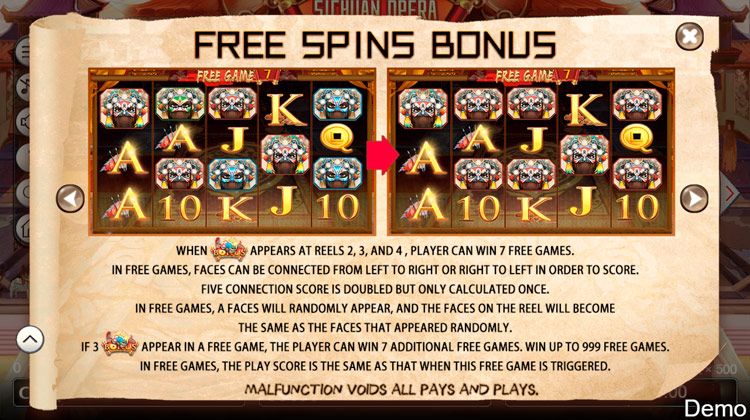 Бесплатные вращения