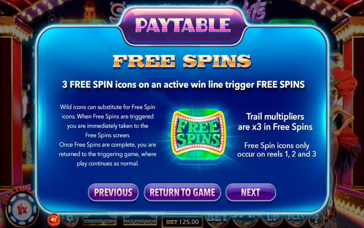 Бесплатные вращения