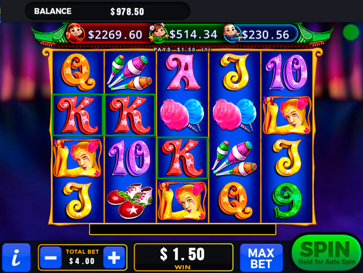 Выигрыш в слоте