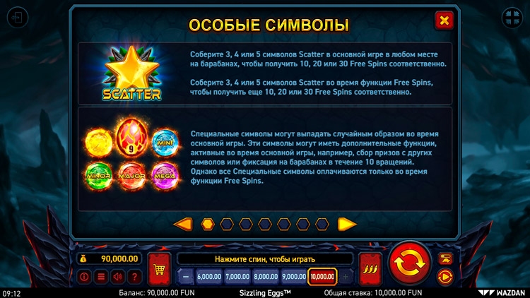 Игровые символы автомата