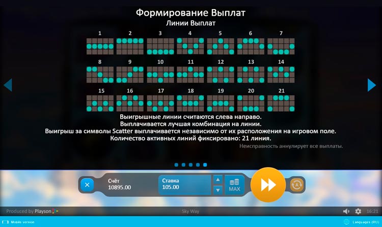 Формирование выплат