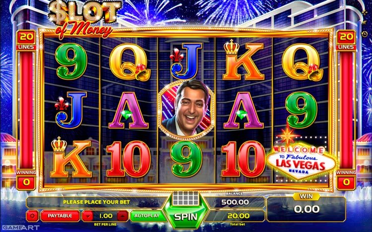 Заставка игрового автомата