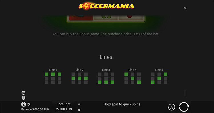 Линии ставок