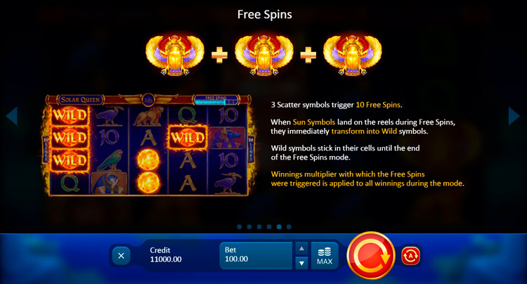 Бесплатные вращения