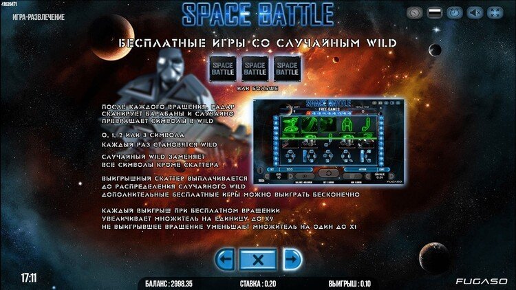 Игровые символы слота