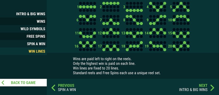 Линии ставок