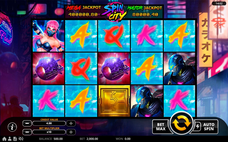 Заставка игрового автомата