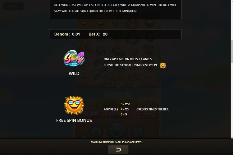 Игровые символы автомата