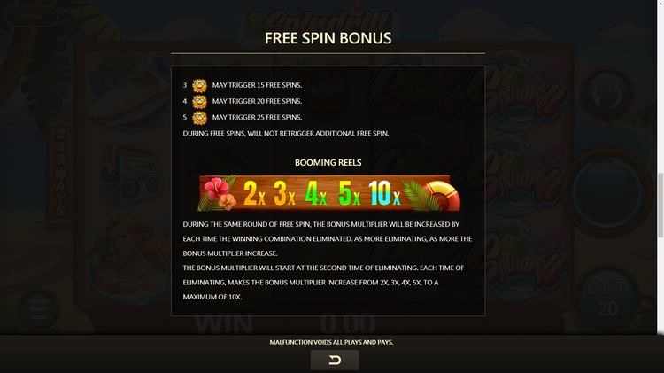 Бесплатные вращения