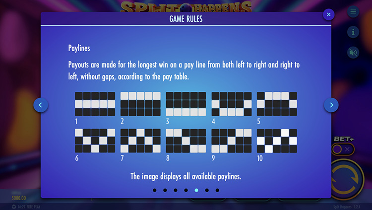 Линии выплат