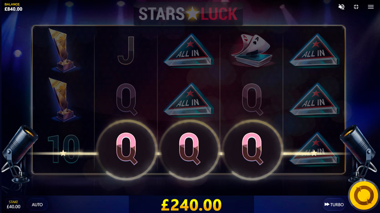 Выигрыш в слоте