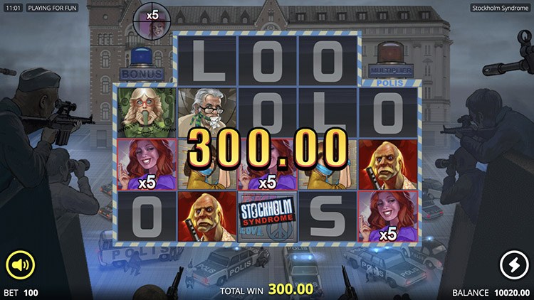 Выигрыш в слоте