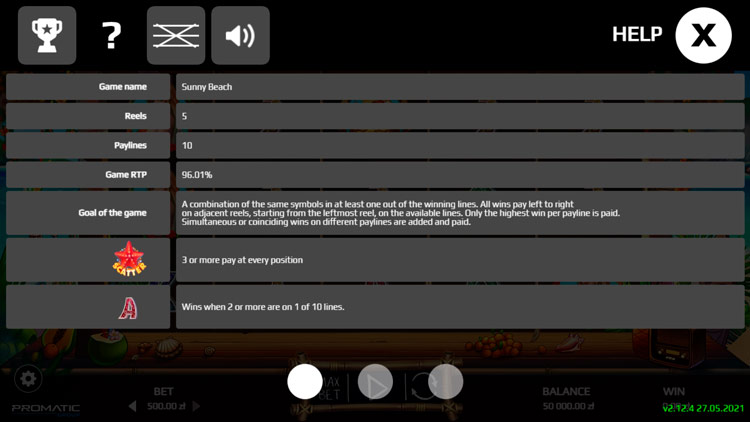 Правила видеослота