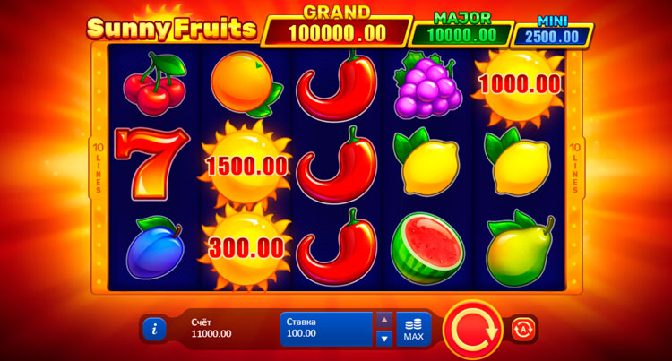 Заставка игрового автомата