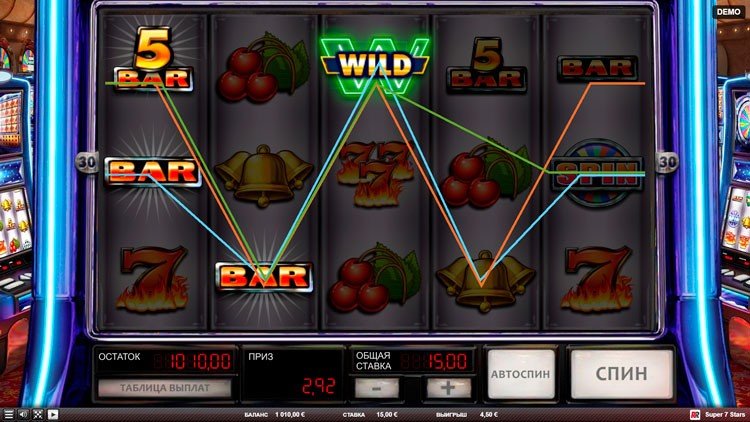 Выигрышные комбинации