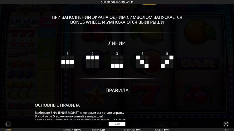 Линии ставок