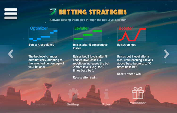 Настройки слота