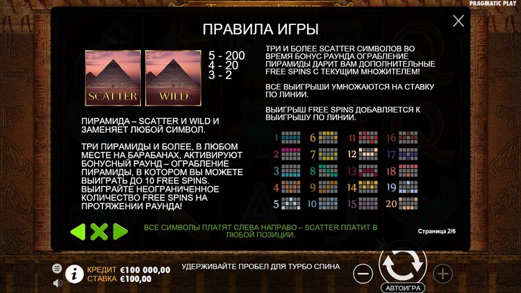 Линии ставок