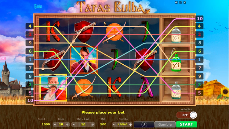 Дизайн слота