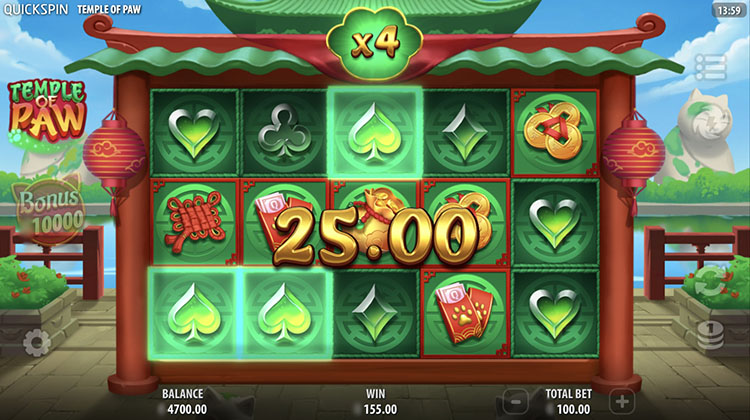 Выигрыш в слоте