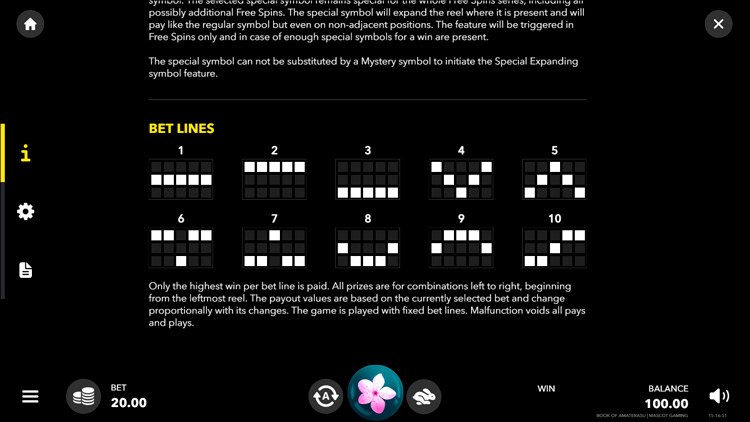 Линии выплат