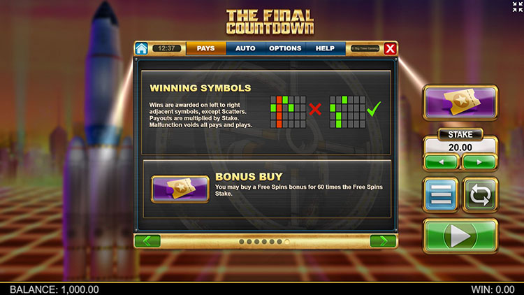 Линии выплат