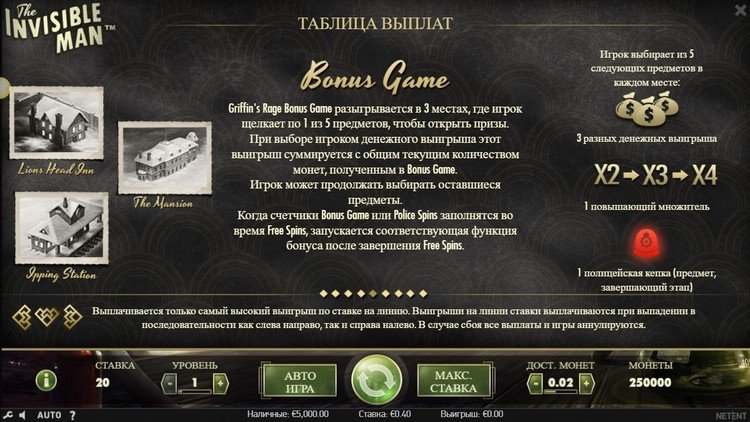 Бонусная игра