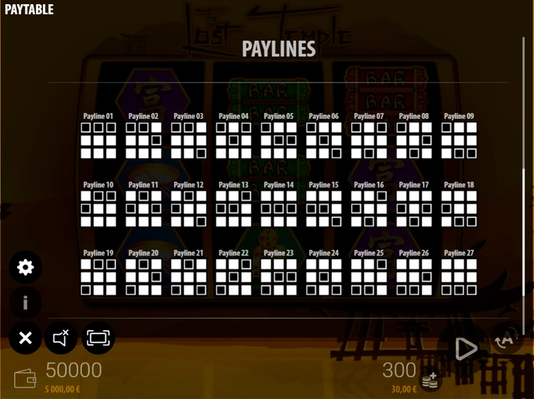 Линии ставок