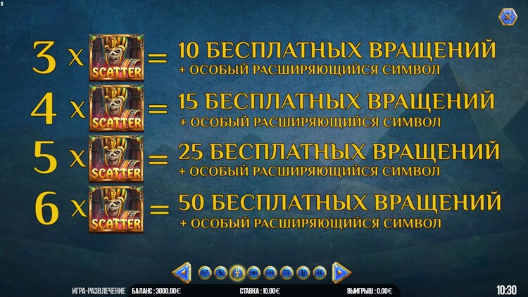 Бесплатные вращения