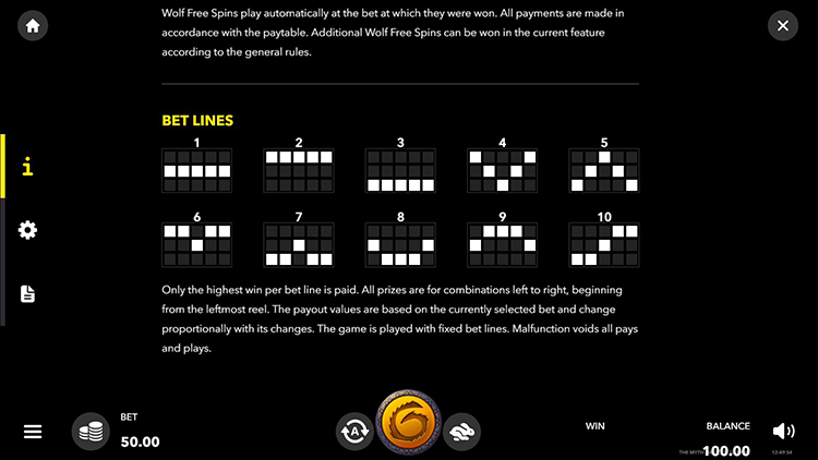 Линии ставок