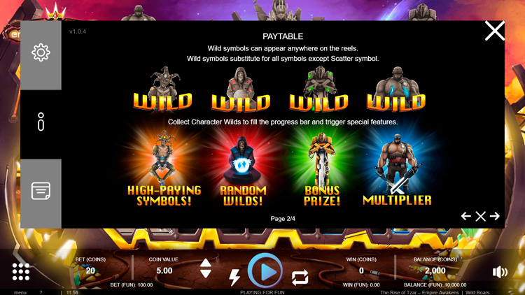 Игровые символы автомата