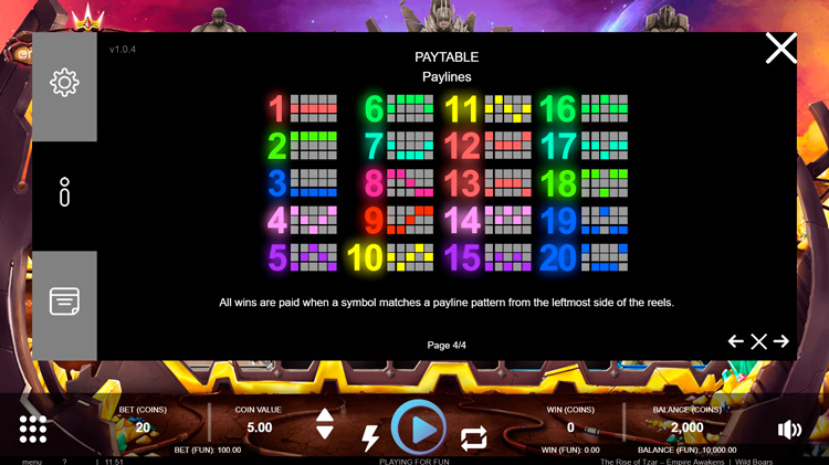 Линии ставок