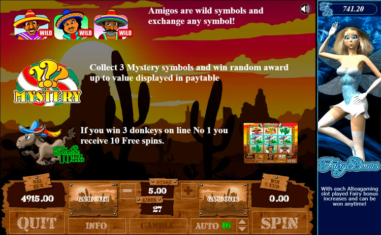 Игровые символы слота