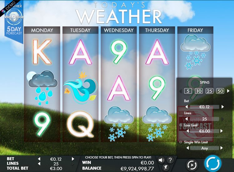 Настройки видеослота