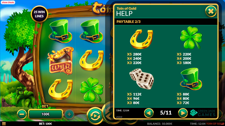 Значения символа