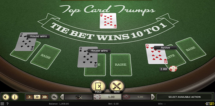 Прием двойной ставки с раздачей карт