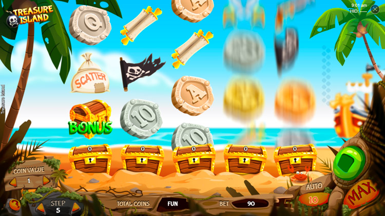 Вращение барабанов