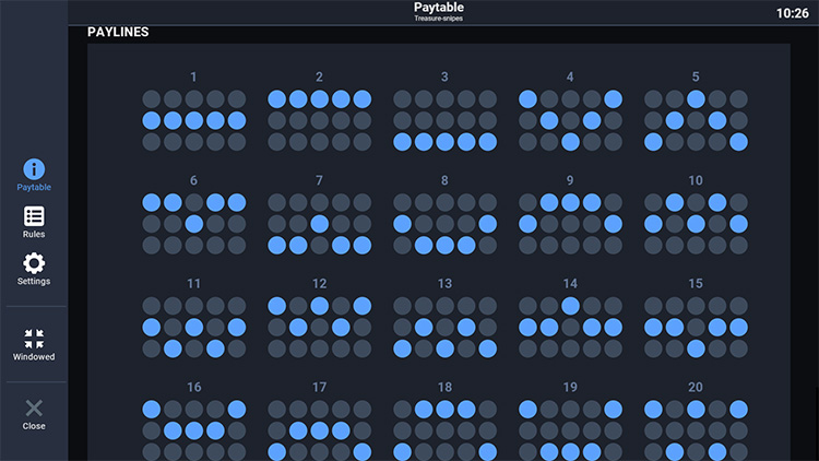 Линии выплат