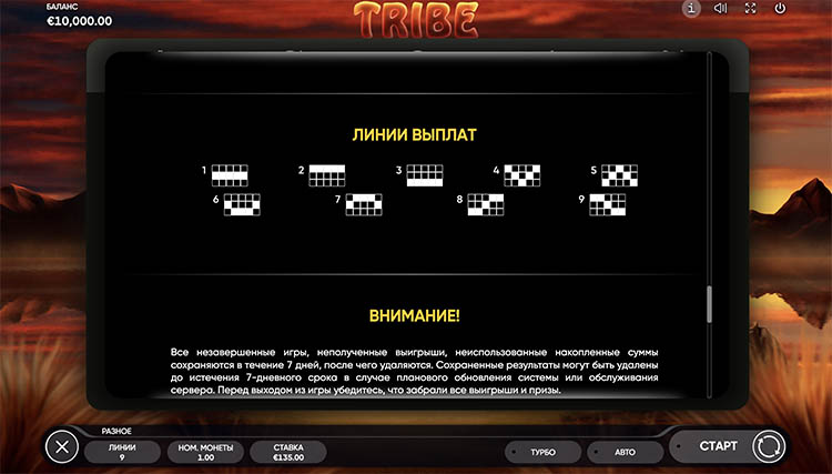 Линии ставок