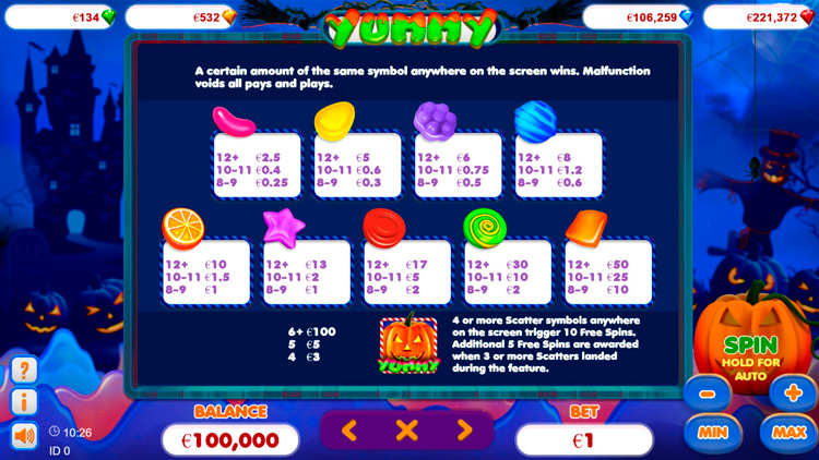 Выплаты в автомате