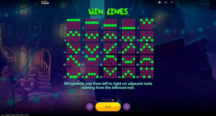 Линии выплат