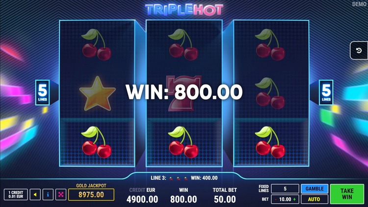 Выигрыш в слоте