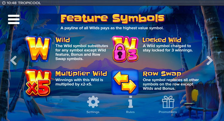 Игровые символы слота