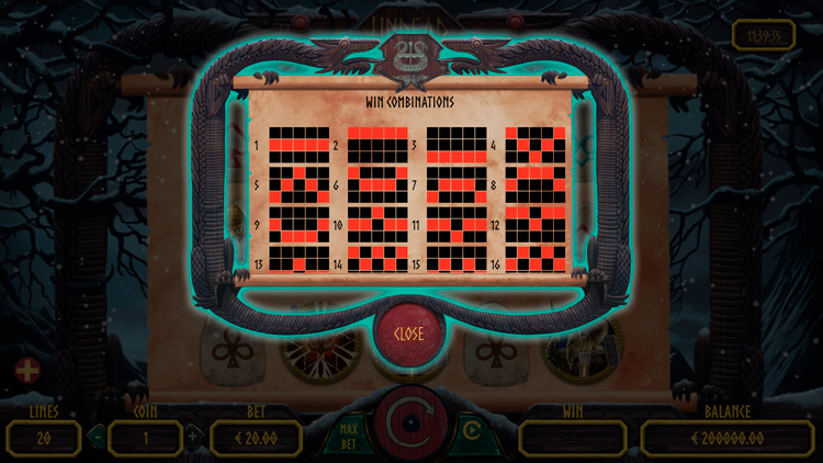 Линии выплат