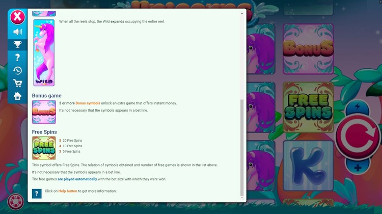 Игровые символы слота