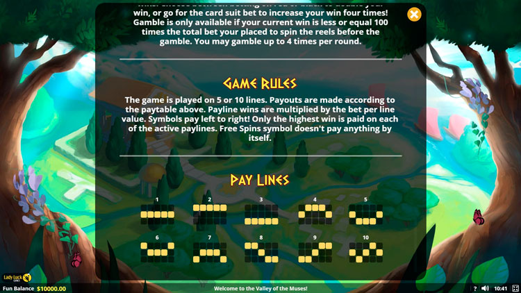 Линии ставок