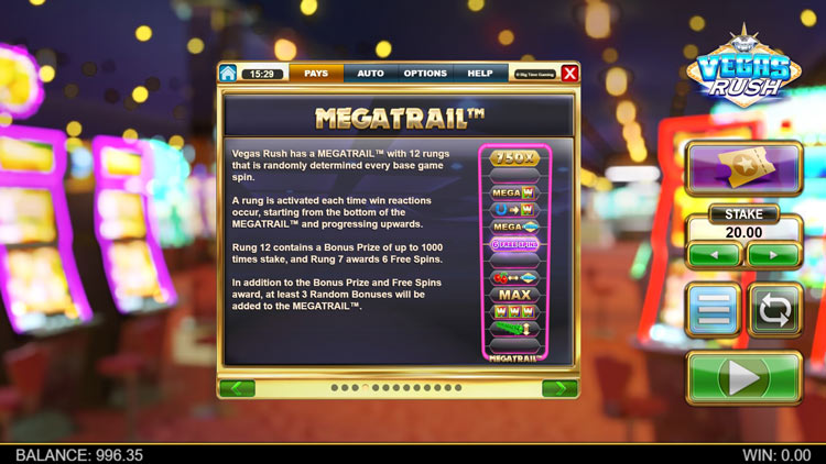 Правила видеослота