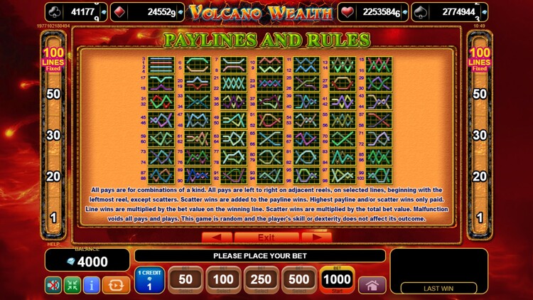 Линии ставок