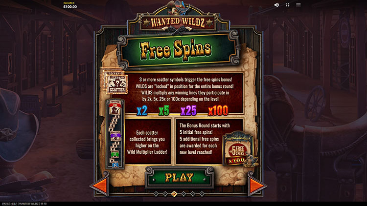 Бесплатные вращения