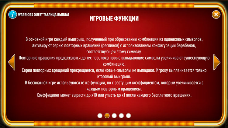 Правила видеослота